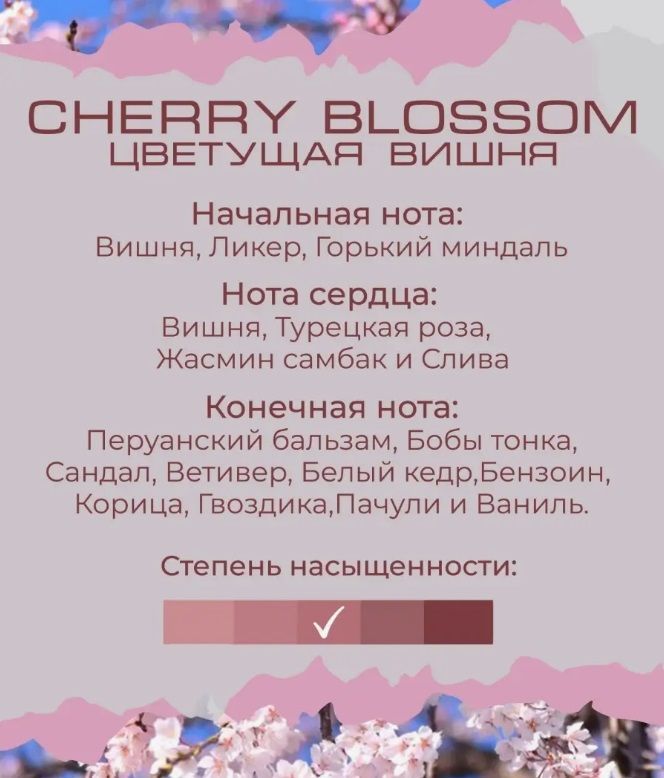 Изображение №5 Интерьерный парфюм (50 мл) CHERRY BLOSSOM